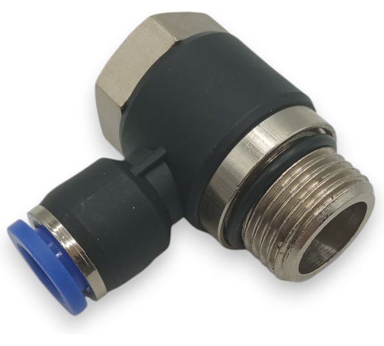 Изображение товара Фитинг угловой Контактная Механика трубка 8мм, G3/8 KZPH08-03G