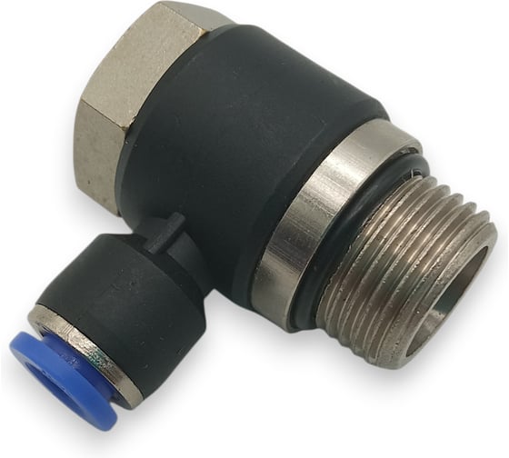 Изображение товара Фитинг угловой Контактная Механика трубка 6мм, G3/8 KZPH06-03G