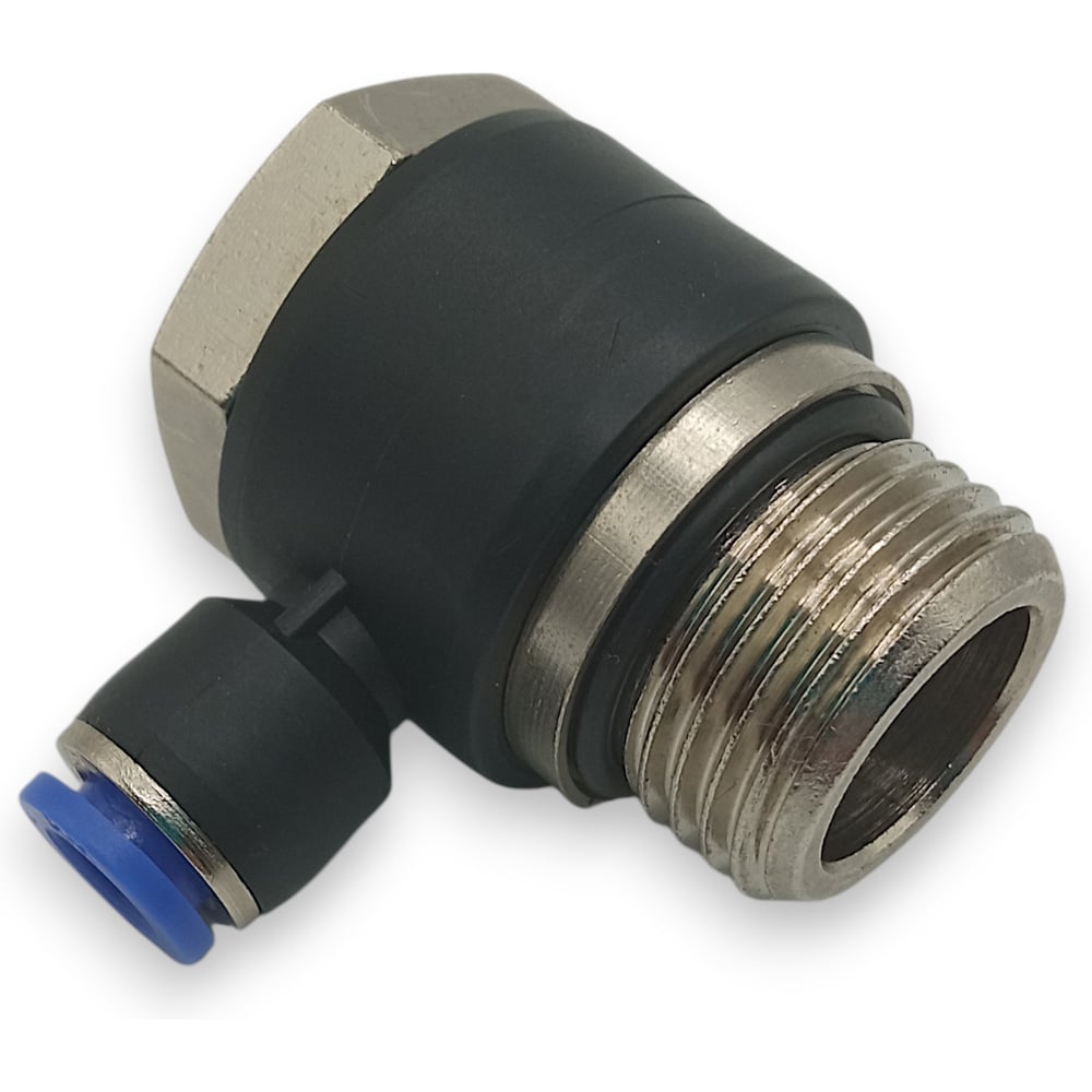 Изображение товара Фитинг угловой Контактная Механика KZPH06-04G 6 мм G1/2