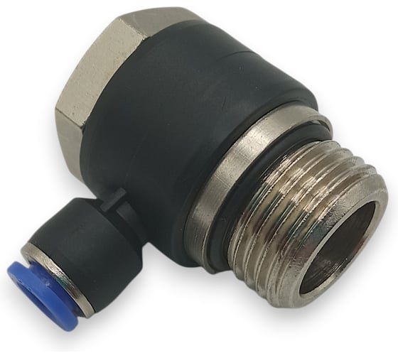 Изображение товара Фитинг угловой Контактная Механика трубка 6мм, G1/2 KZPH06-04G