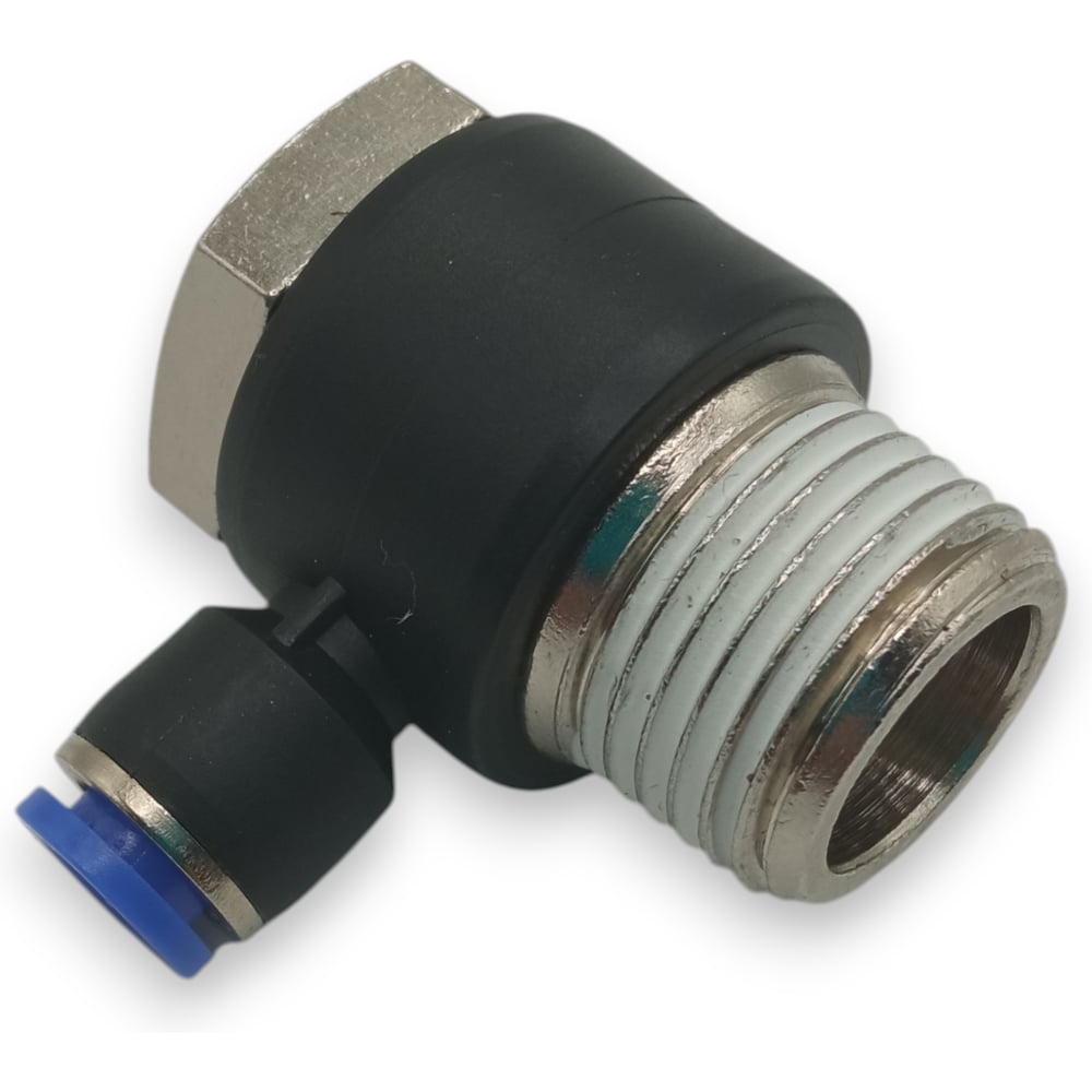 Изображение товара Фитинг угловой Контактная Механика трубка 6мм, 1/2 KZPH06-04P