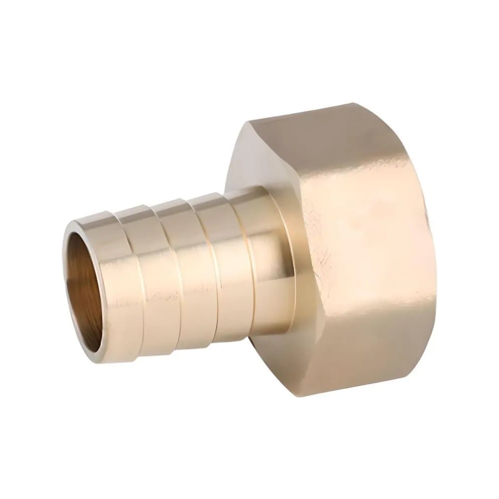 Изображение товара Штуцер латунный VIEIR 3/4 гайка × выход 16 мм для присоединения шлангов VRF416