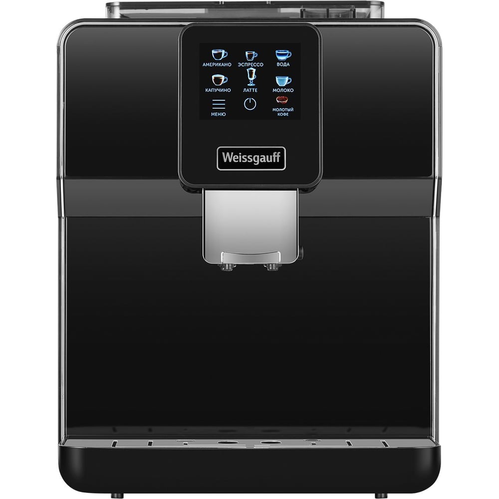 Кофемашина Weissgauff WCM-330 TFT Touch Cappuccino Nero 434500