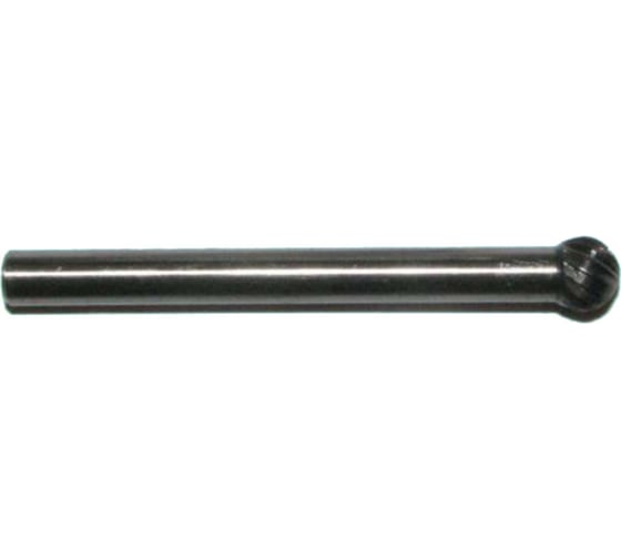 Изображение товара Борфреза твердосплавная сферическая D06 05М06 (6x5х6x65 мм; спиральная насечка) CNIC 31104