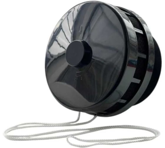 Изображение товара Оголовок для приточного клапана VENTSFERA КИВ-125 black VPR125 black