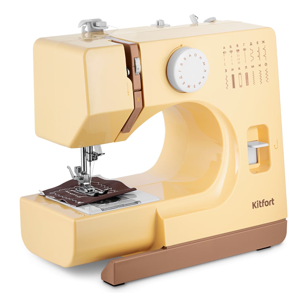 Изображение товара Швейная машина KITFORT KT-9930: механическая, подсветка, нитеобрезатель, 14 строчек