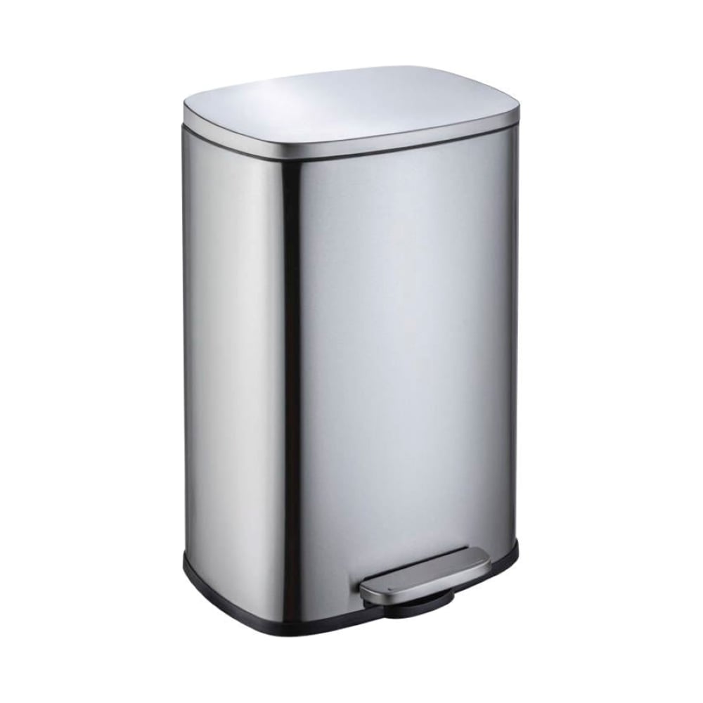Изображение товара Ведро для мусора с микролифтом Delphinium FTC2122 5л, хром 101216