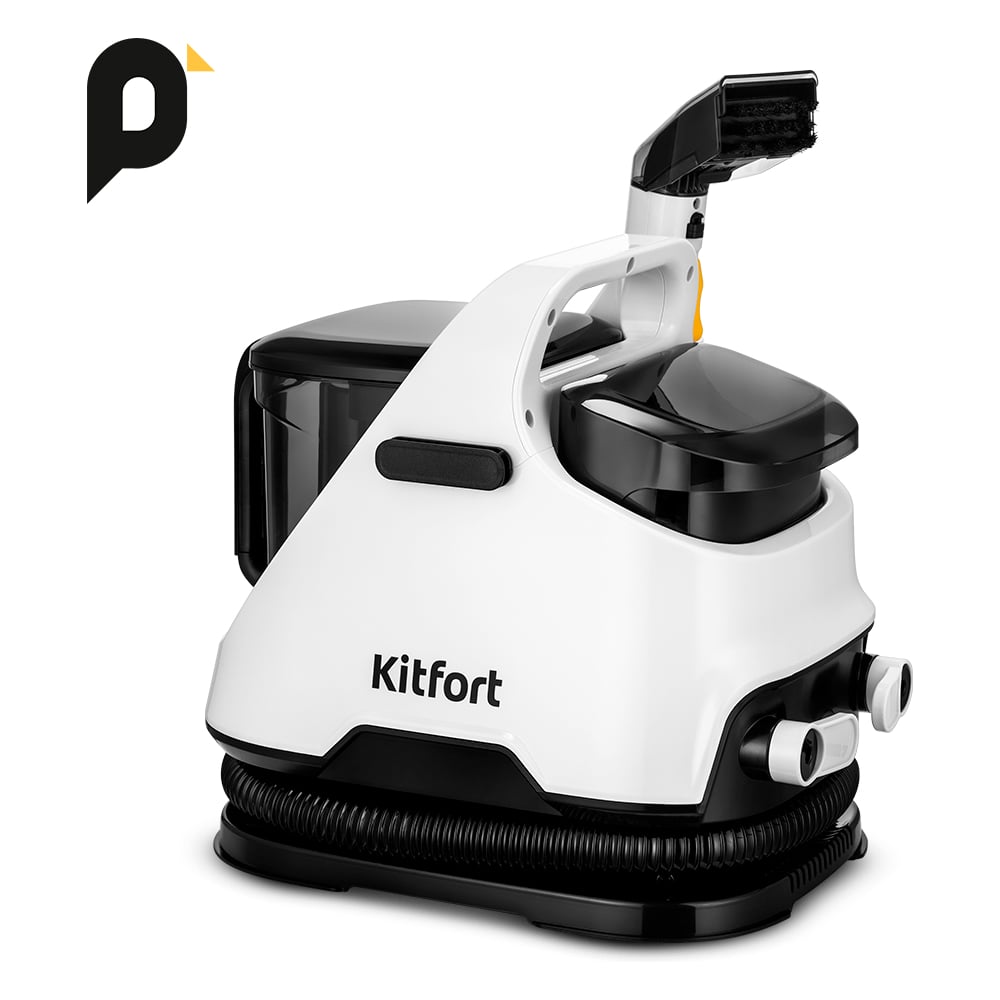 Изображение товара Пылесос KITFORT KT-5241 Моющий, 650 Вт, 1.4 л, 3 м кабель, белый