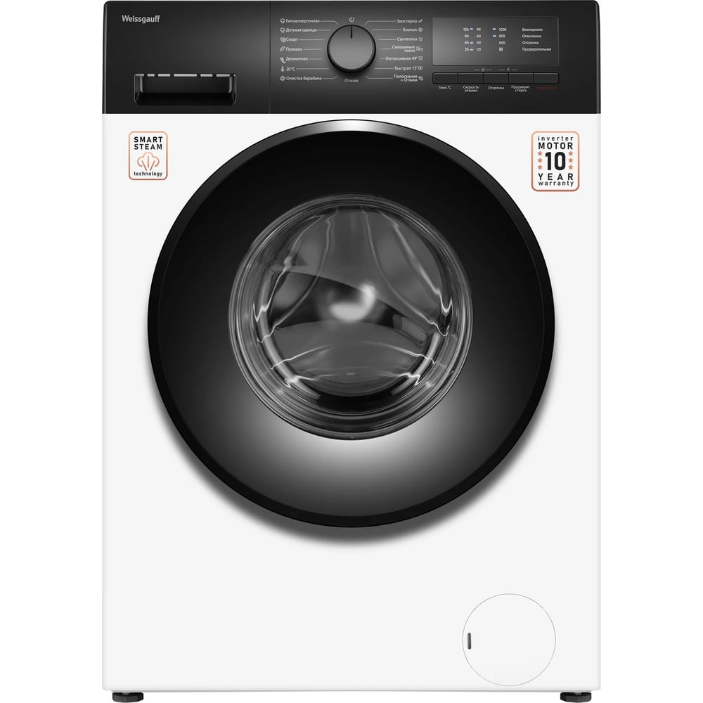 Стиральная машина Weissgauff WM 40106 Inverter Steam 438789