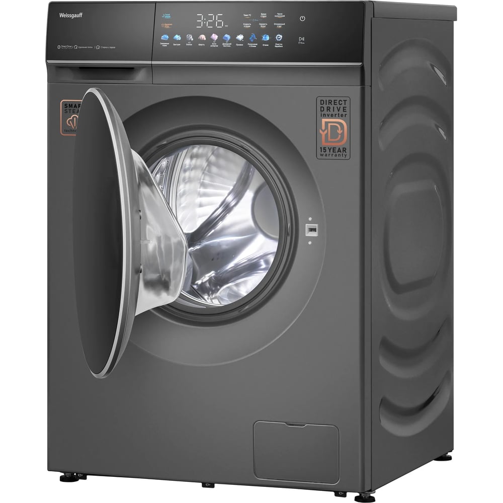 Стиральная машина Weissgauff WM 62210 Direct Drive Touch Inverter Steam 438930