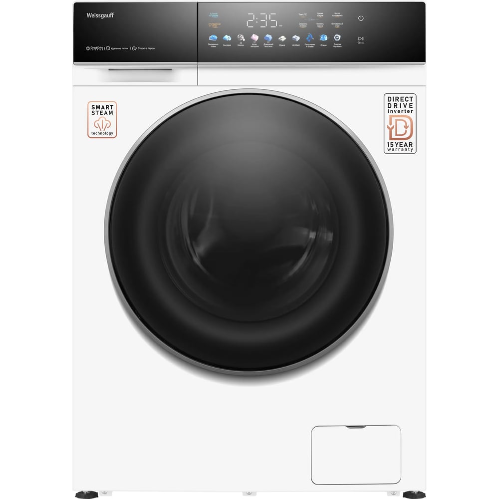 Стиральная машина Weissgauff WMD 62210 Direct Drive Touch Inverter Steam 438932