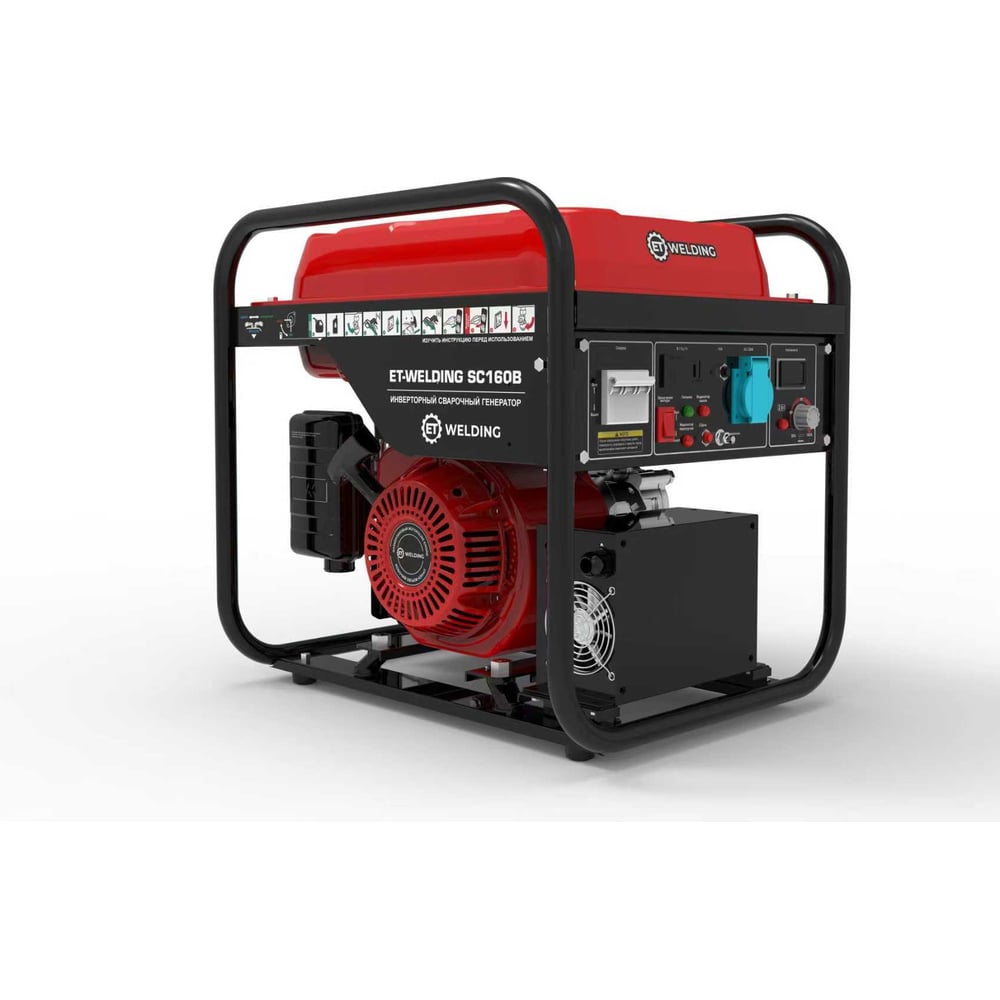 Изображение товара Сварочный аппарат ET Welding SC160B ММА инверторный 4 кВт 220В 14 л бака