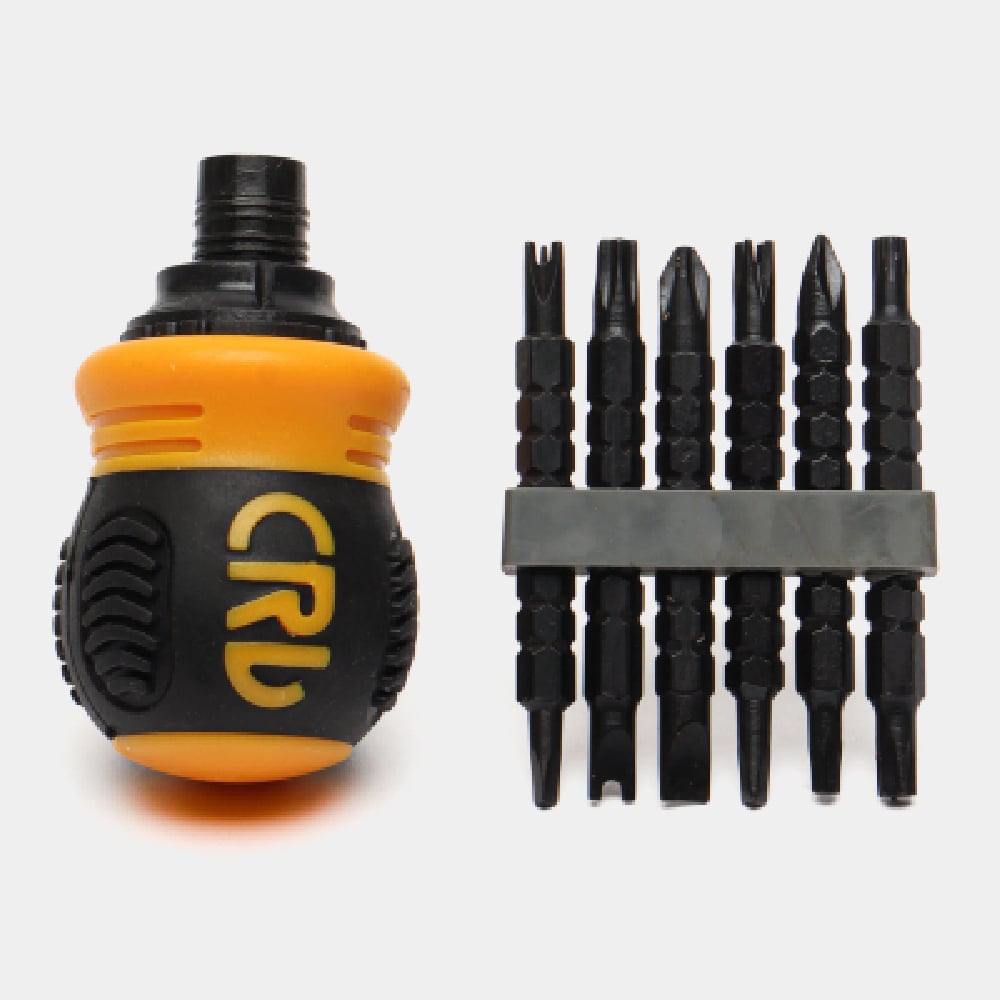 Изображение товара Отвертка двухсторонняя с трещоткой BestRoom, с двухсторонними битами (665-180)