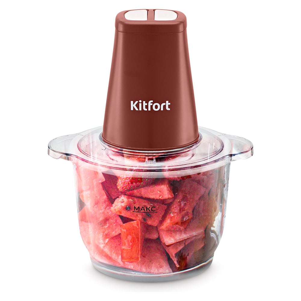 Изображение товара Комбайн KITFORT KT-3534 Измельчитель с чашей 2 л и 500 Вт Изображение товара Комбайн KITFORT KT-3534 Измельчитель с чашей 2 л и 500 Вт
