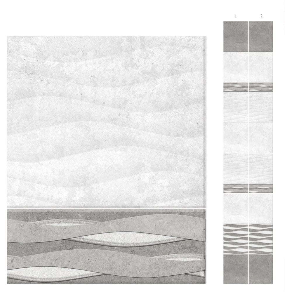 Изображение товара Панель КронаПласт ПВХ Unique Милана фон 12 шт 00-00045602/12