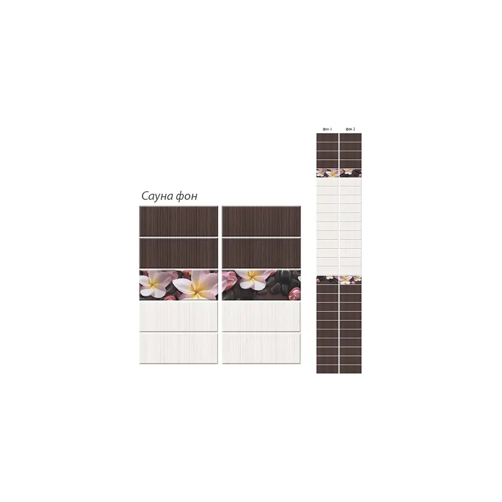 Изображение товара Панель КронаПласт ПВХ Unique Сауна 12 шт 00-00057444/12