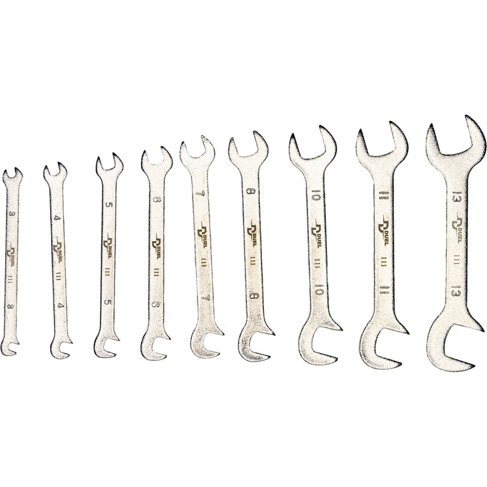 Изображение товара Набор рожковых угловых мини ключей DUEL в блистере, 9 предметов 11109109