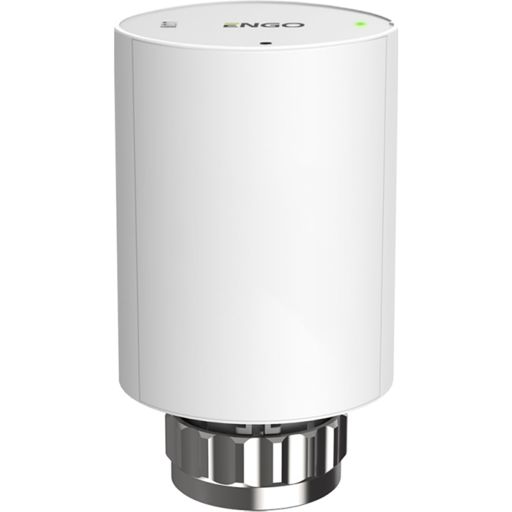 Изображение товара Клапан радиаторный термостатический ENGO controls, беспроводной, M30×1,5 с адаптером клапана RA, с батарейным питанием, белый, 868 МГц, ETRV-M30