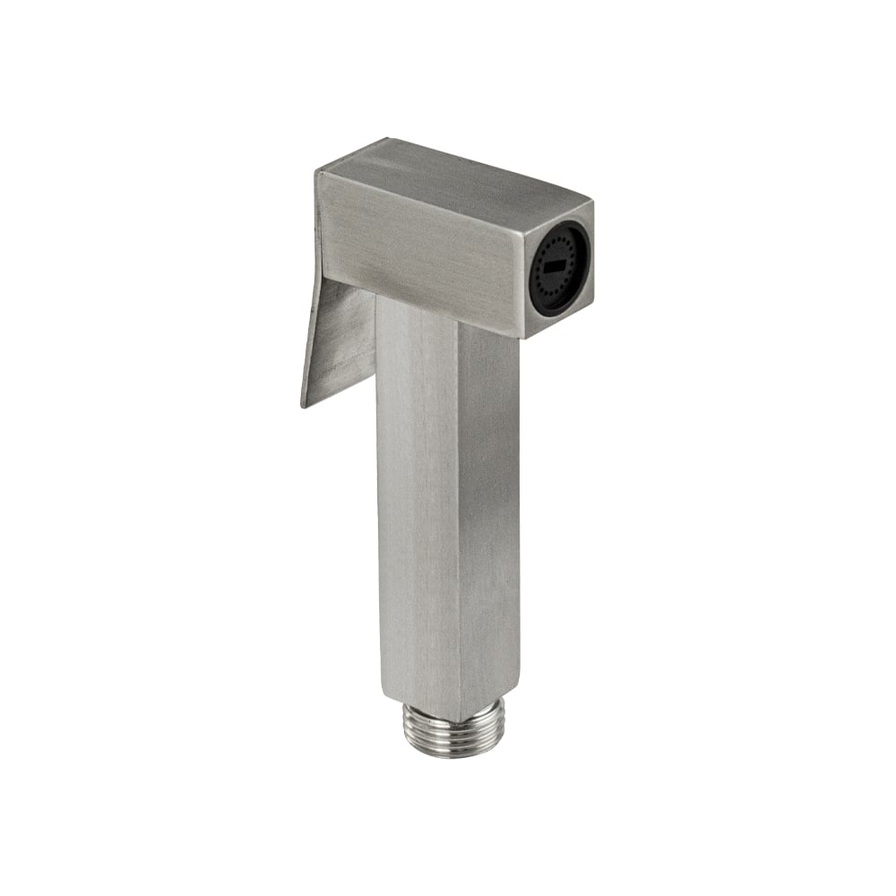 Изображение товара Лейка гигиеническая GFmark квадратная из нержавеющей стали сатин матовая