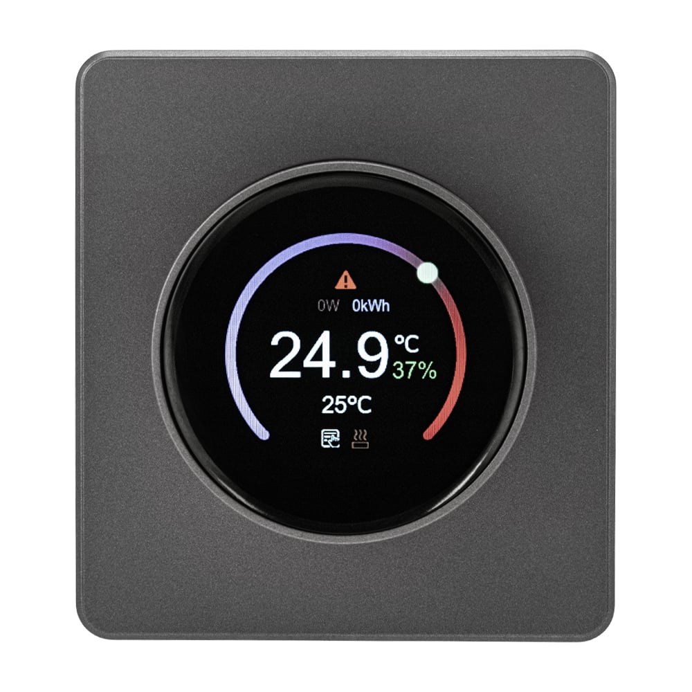 Изображение товара Терморегулятор KRANZ ROUND Wi-Fi с/у титан KR-78-0728-2