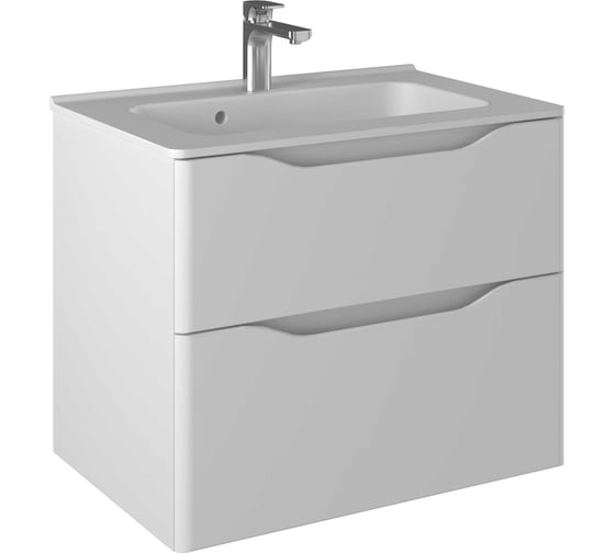 Изображение товара Тумба консольная PRATO из ДСП и МДФ Равенна, т18-70 (ум-к BEAUTY/Прато), 250, 03-18070-20, 00 БЕЛ