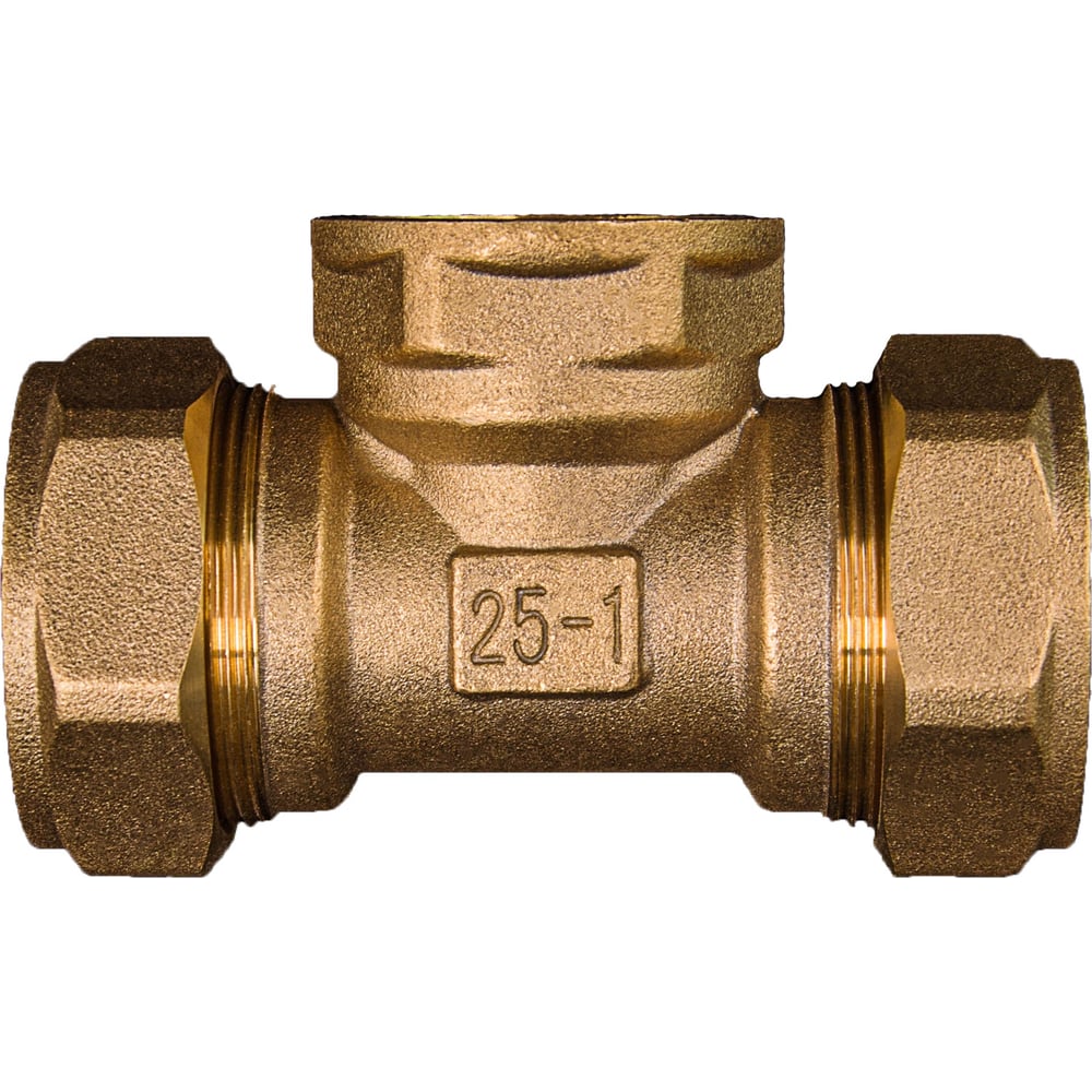 Изображение товара Тройник для гофрированной трубы из нержавеющей стали STACORT 25А, TF25-1-25MR