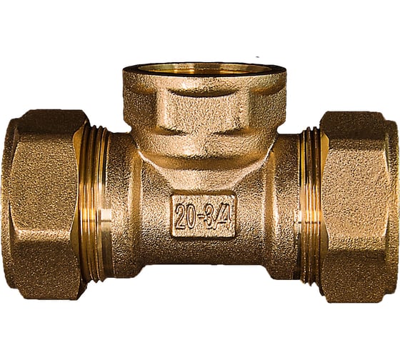 Изображение товара Тройник для гофрированной трубы из нержавеющей стали STACORT 20А, TF20-3/4-20MR