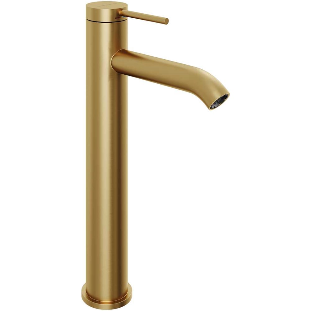 Изображение товара Смеситель для раковины Abelsberg Fluida высокий, королевское золото ERF22003BG