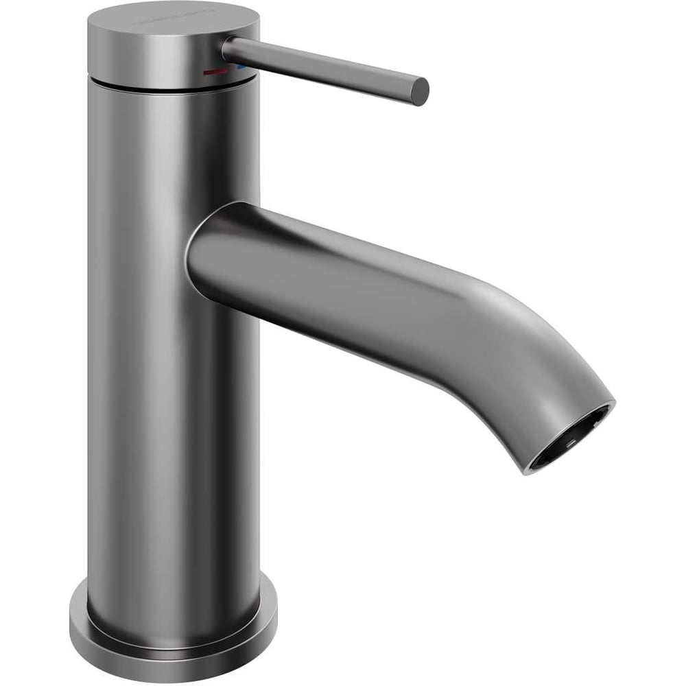 Изображение товара Смеситель для раковины Abelsberg Fluida, космическая сталь ERF22001GM