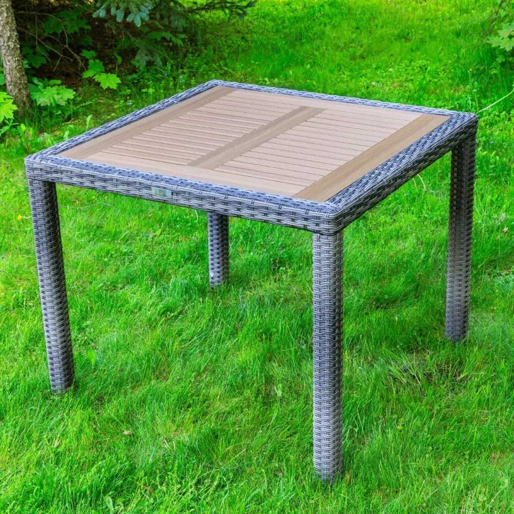 Изображение товара Обеденный стол ROYAL FAMILY AMELIA 90 серый 760-71