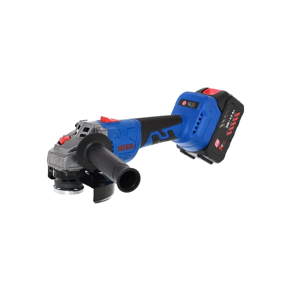 Изображение товара Машина шлифовальная угловая аккумуляторная Витязь МШУ-А-125-520Е 18033004К