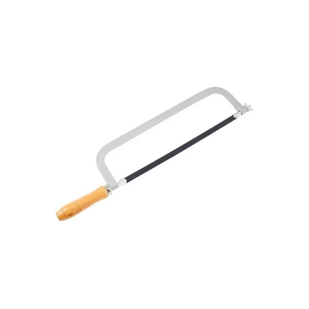 Изображение товара Рамка ножовочная ручная ООО МПК "Технологические Инновации" с полотном исп.2 деревянная ручка 20248