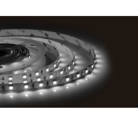 Изображение товара Светодиодная лента Apeyron 24В, 14,4Вт/м, smd5050, 60д/м, IP20, 800Лм/м, подложка 10мм, 5м, дневной белый 00-339