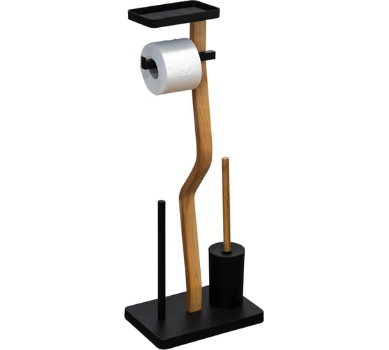 Изображение товара Стойка напольная для туалета RIDDER Melton чёрный 11125110