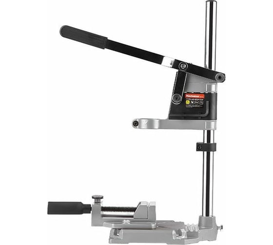 Изображение товара Стойка с тисками STD60 (высота 525 мм; шейка 43 мм; ход 60 мм) для дрели HAMMER 525105