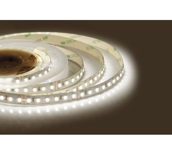 Изображение товара Светодиодная лента Apeyron 24В, 16Вт/м, smd2835, 120д/м, IP20, 1500Лм/м, подложка 10мм, 5м, теплый белый 00-341