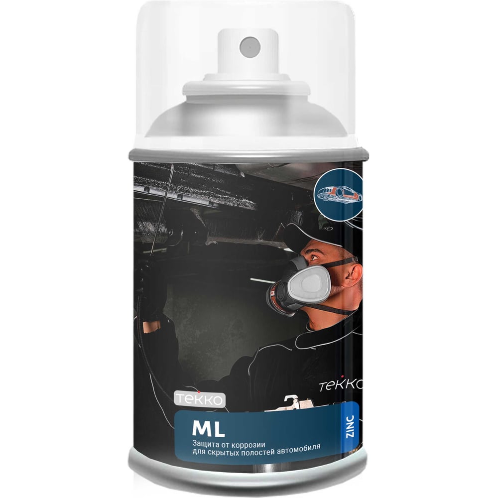 Изображение товара Антикоррозионная защита TEKKO ML ZINC 0,21 л для скрытых полостей кузова