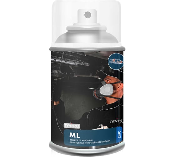 Изображение товара Антикоррозионная защита скрытых полостей TEKKO ML ZINC, 0,21л с добавлением цинка 3TMLZAN210