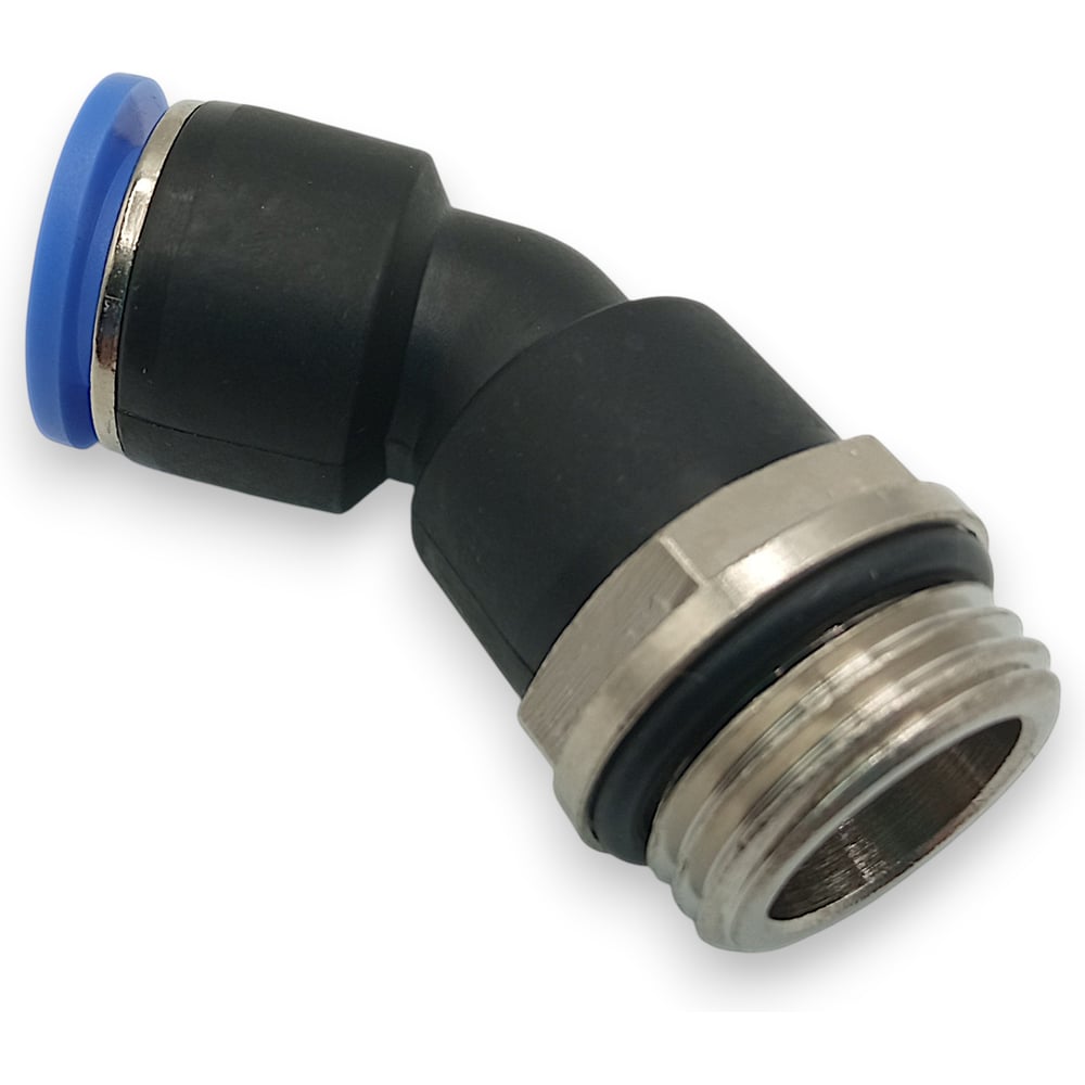 Изображение товара Фитинг цанговый угловой Контактная Механика 45,трубка 12мм, G1/2 KPL45 12-04G