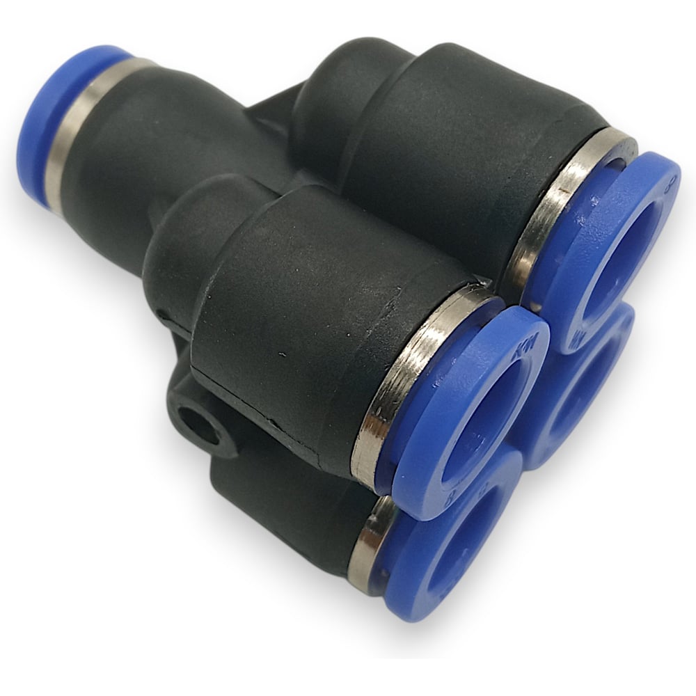 Изображение товара Фитинг четверик Контактная Механика трубка 8мм KFPXG08 Изображение товара Фитинг четверик Контактная Механика трубка 8мм KFPXG08