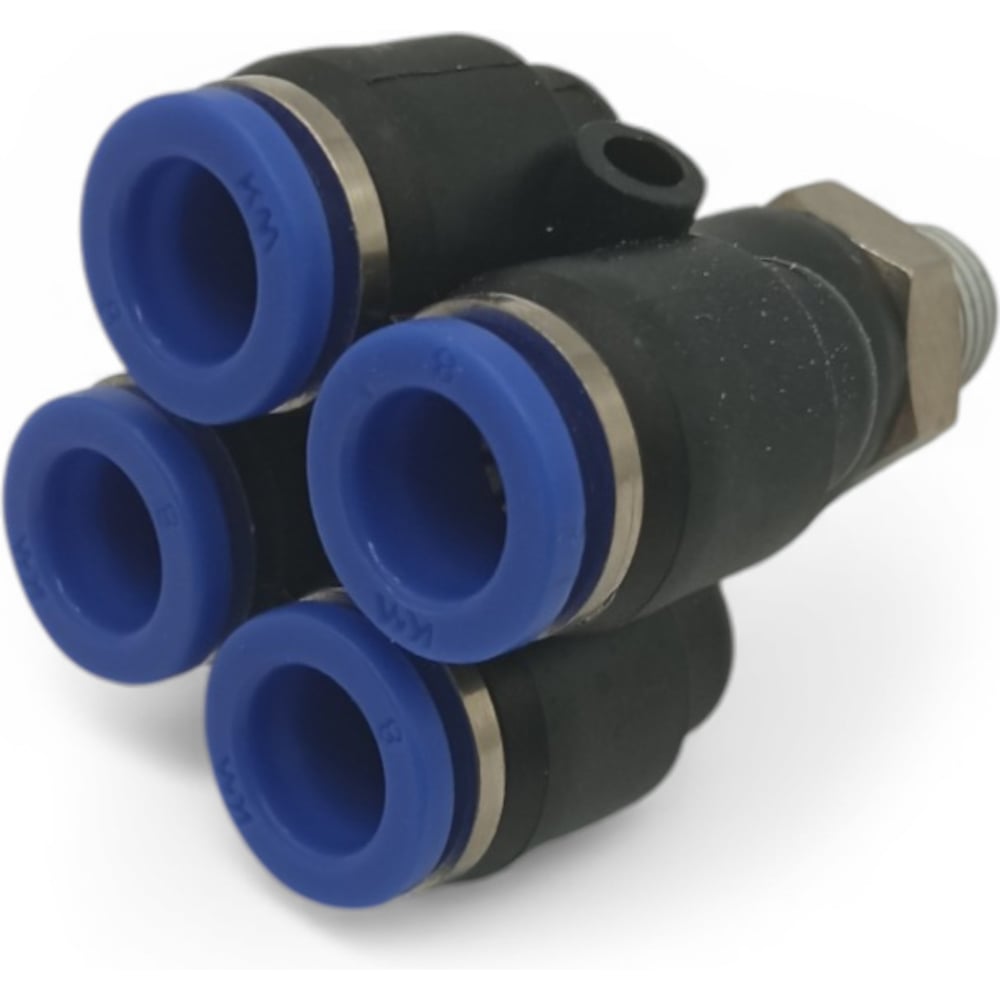 Изображение товара Фитинг четверик Контактная Механика трубка 8мм, 1/8 KFPXT08-01