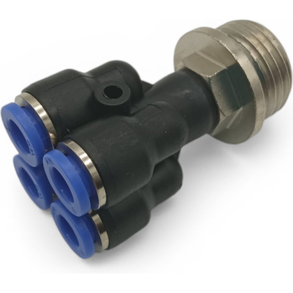 Изображение товара Фитинг четверик Контактная Механика трубка 6мм, G1/2 KFPXT06-04G