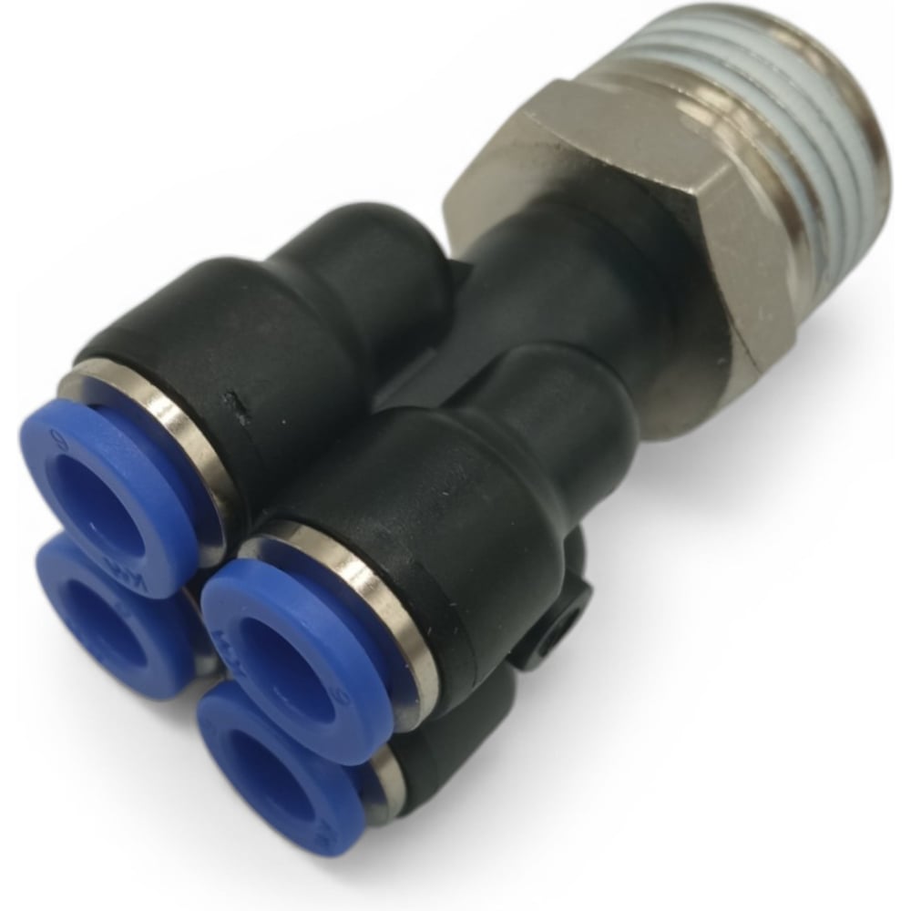 Изображение товара Фитинг четверик Контактная Механика трубка 6мм, 1/2 KFPXT06-04