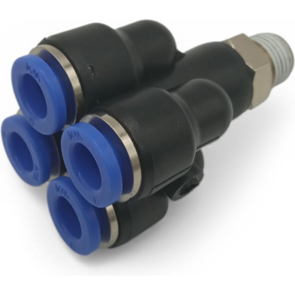 Изображение товара Фитинг четверик Контактная Механика 6 мм 1/8М KFPXT06-01