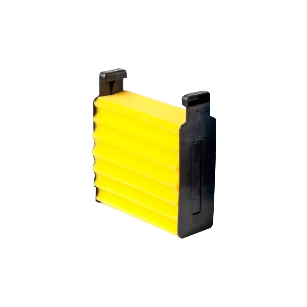 Изображение товара Фильтровальная губка Heissner цвет желтый, для тонкой очистки ET15-FP10C Изображение товара Фильтровальная губка Heissner цвет желтый, для тонкой очистки ET15-FP10C