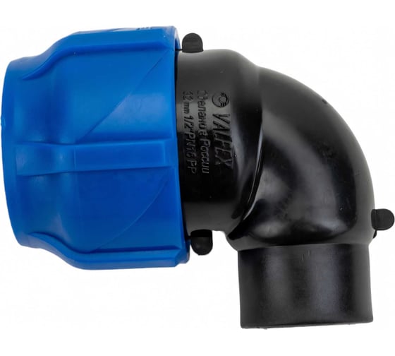 Изображение товара Компрессионный отвод VALFEX ПНД, с внутренней резьбой, 32x1/2" 1210012332012