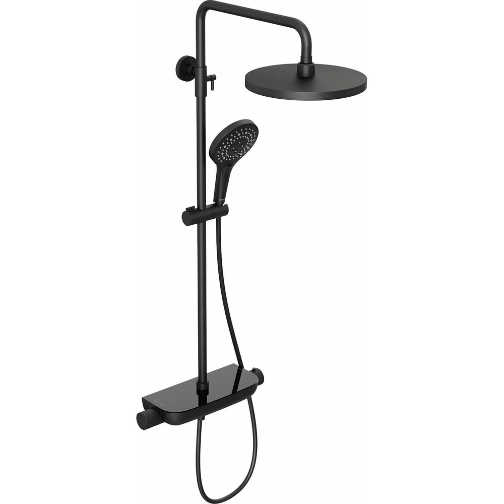 Изображение товара Душевая система Abelsberg Lineara с термостатом и полкой