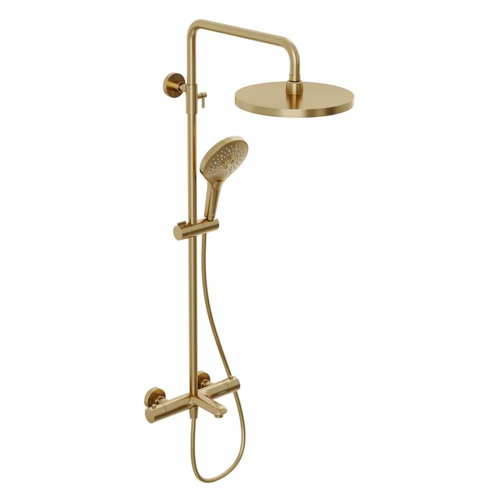 Изображение товара Душевая система Abelsberg Perfecta SNS61102BG с термостатом