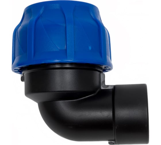 Изображение товара Компрессионный отвод VALFEX ПНД, с внутренней резьбой, 63x1 1/2" 1210012363112