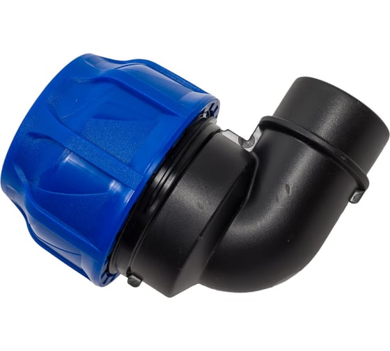 Изображение товара Компрессионный отвод VALFEX ПНД, с внутренней резьбой, 63x1 1/4" 1210012363114